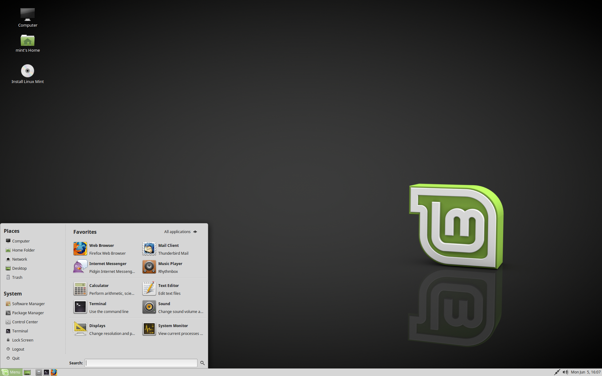 MATE desktop screenshot